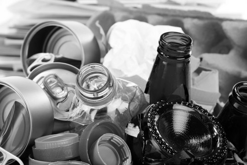 Final tidy-up at a Finsbury Park garden clearance job