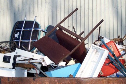 Tools used for garden clearance in Finsbury Park